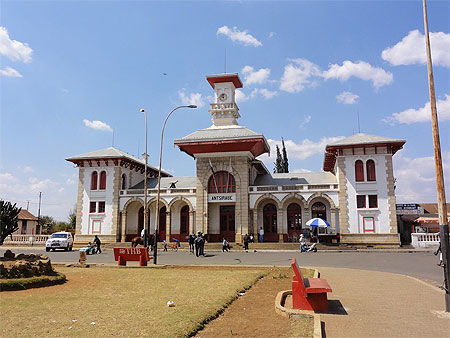 La gare d'Antsirabe