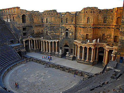 Le théâtre antique de Bosra