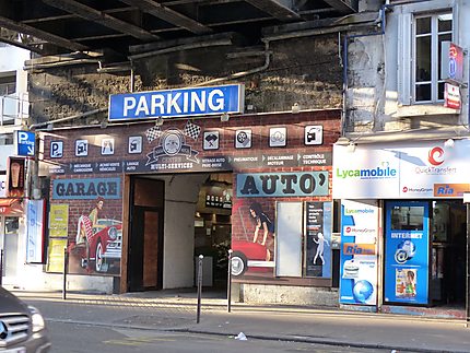 Un garage atypique