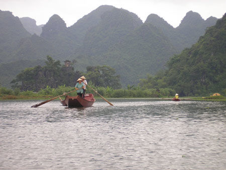 Paysage au Vietnam