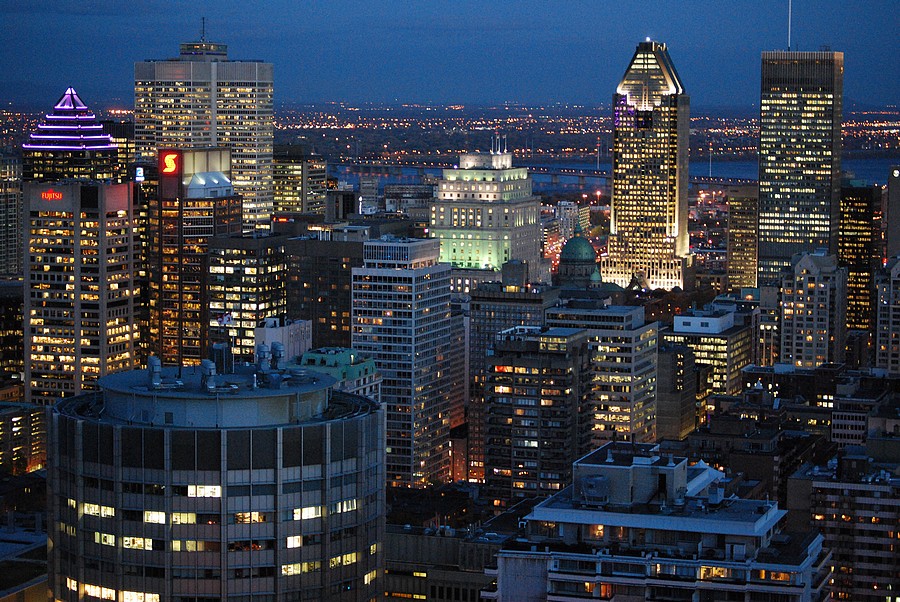 Montréal by night Montréal by night