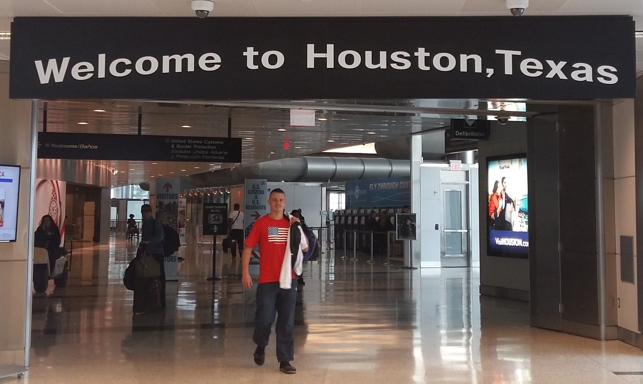 Aéroport de Houston, Texas