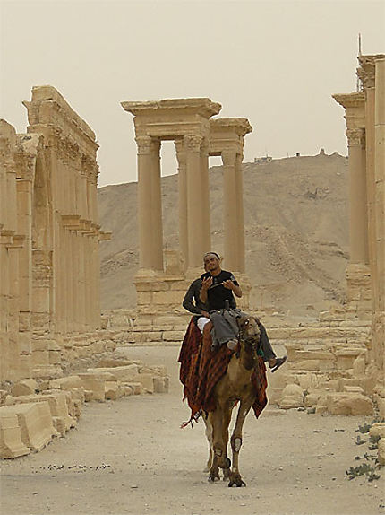 Le Tétrapyle à Palmyre