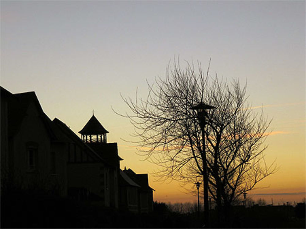 Coucher de soleil sur Port Guillaume