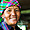 Le sourire coloré d'une femme Hmong
