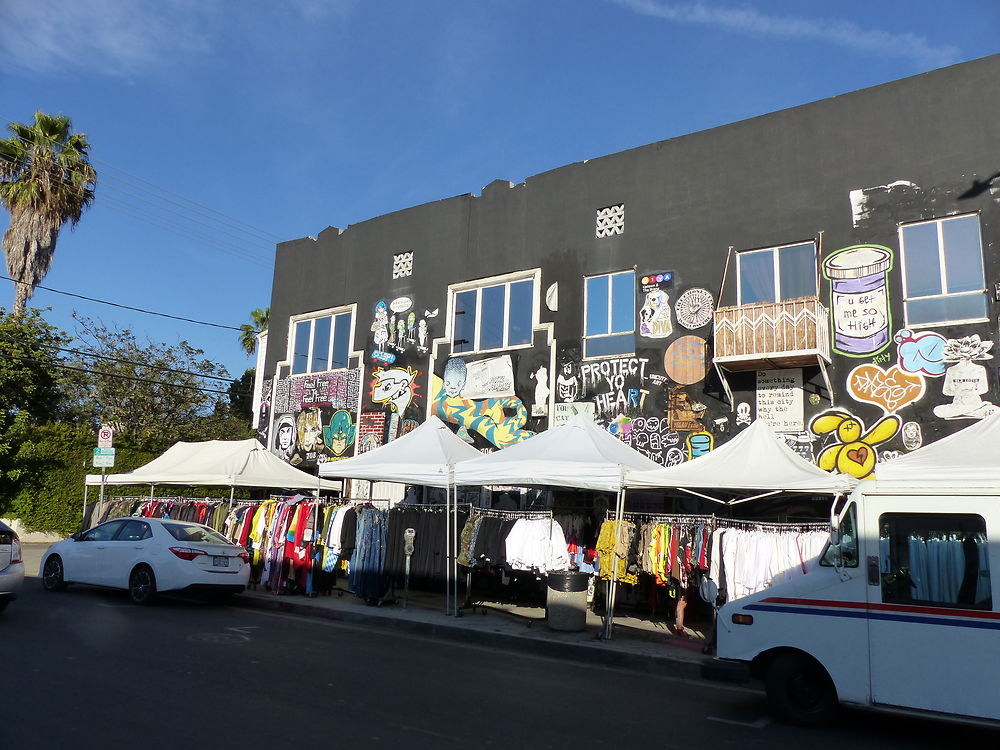 Boutiques de Melrose avenue 