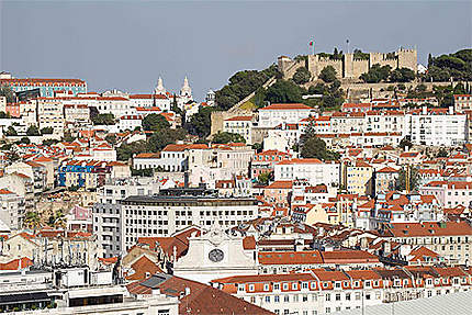 Lisbonne - Vue depuis le belvédère