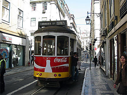 Tramway à Lisbonne
