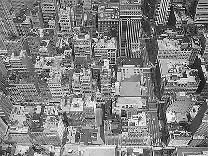 Black and White shoot from Empire state building