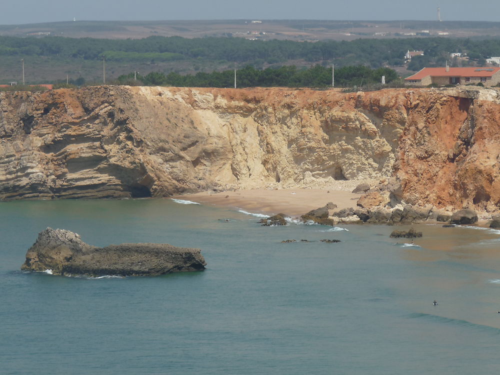 Vue sur la plage de Beliche