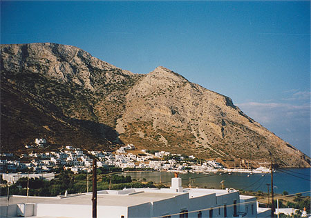 La baie de Kamares La baie de Kamares