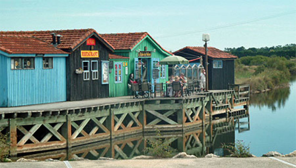 Cabanes ostreicoles à Ronce Les Bains