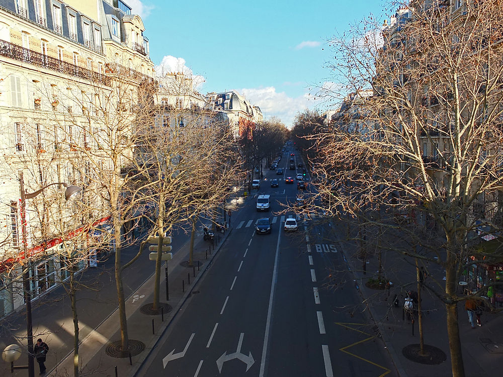 Vue de la promenade 