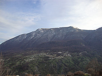 Paysage du Matese à Guardiaregia