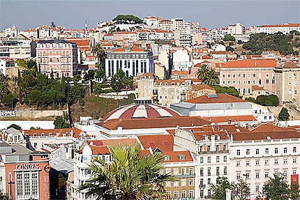 Lisbonne - Vue depuis le belvédère