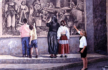 Peinture murale à Fonni Peinture murale à Fonni
