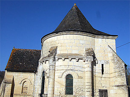 Eglise carolingienne (XI°.XII°), vieux Cravant