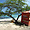 Cabane sur le bord de plage de Punta Rusia 