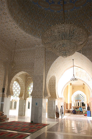 Intérieur de la mosquée Intérieur de la mosquée