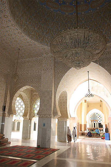 Intérieur de la mosquée