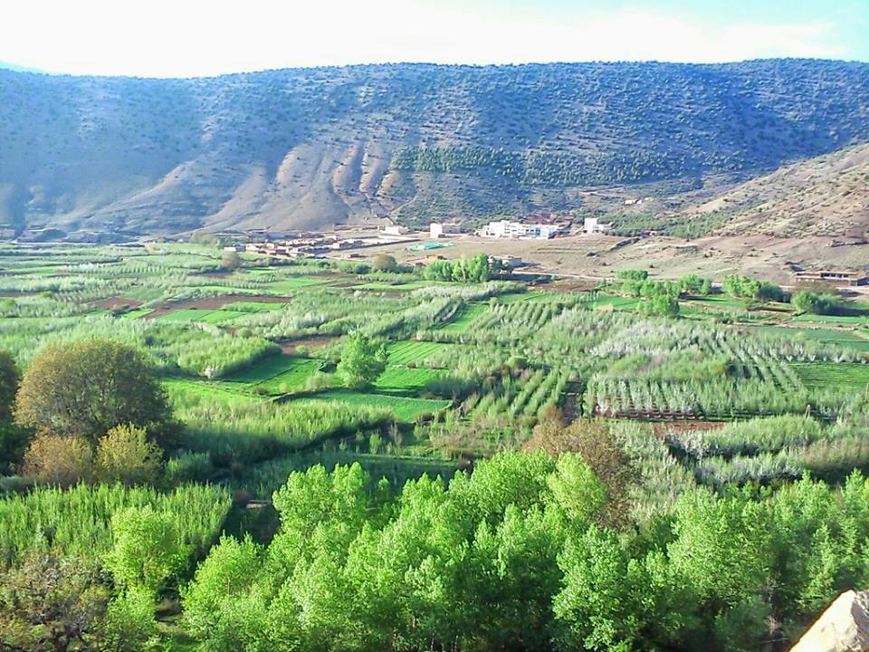 La vallée des Ait Bouguemez La vallée des Ait Bouguemez
