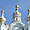 bulbes de la cathédrale de Smolny