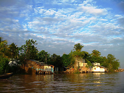 Delta du Mekong petit matin à Can Tho