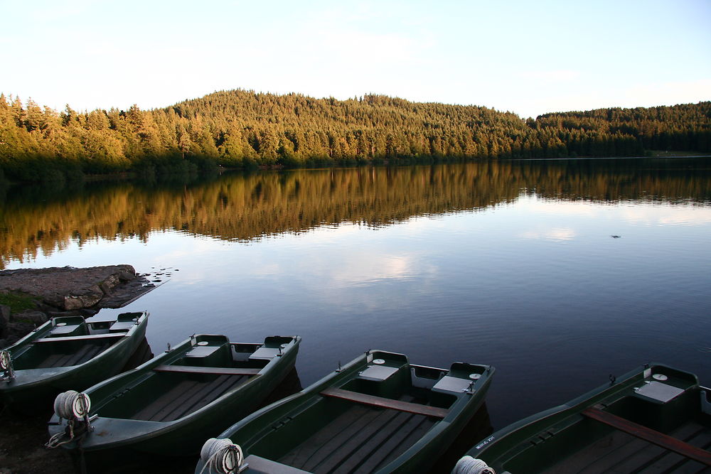 Lac du bouchet en haute loire