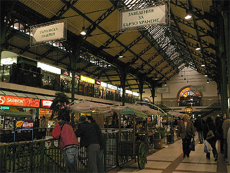 Le marché couvert de Sofia Le marché couvert de Sofia