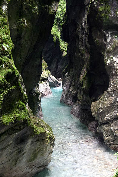 Gorges de la Tolminka Gorges de la Tolminka