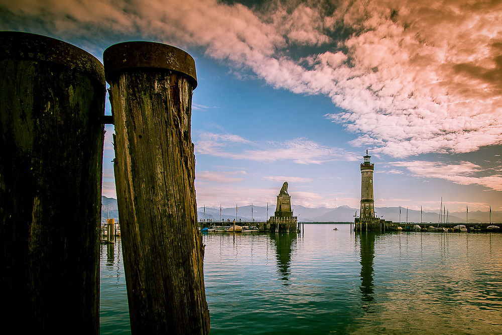 Lindau, ville de la bavière