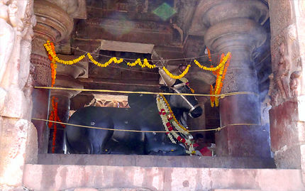 Pattadakal - nandi d'un des temples
