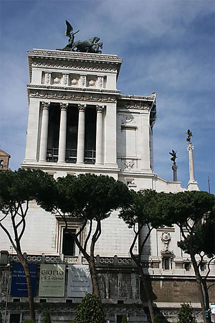 Le monument à Vittorio Emmanuel II