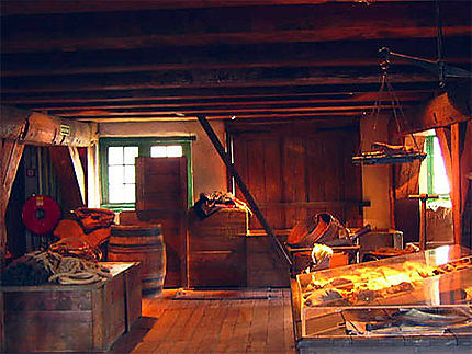 Au musée d'Enkhuizen, sur l'ancien comptoir aux épices