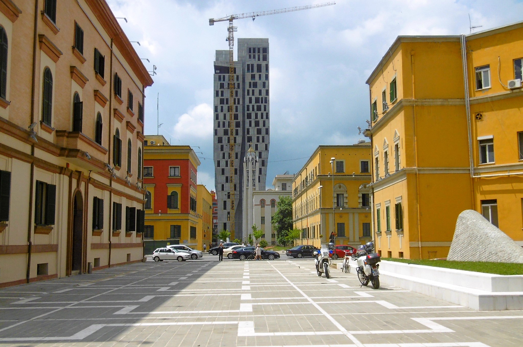 Centre ville de Tirana Centre ville de Tirana