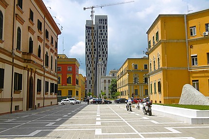Centre ville de Tirana