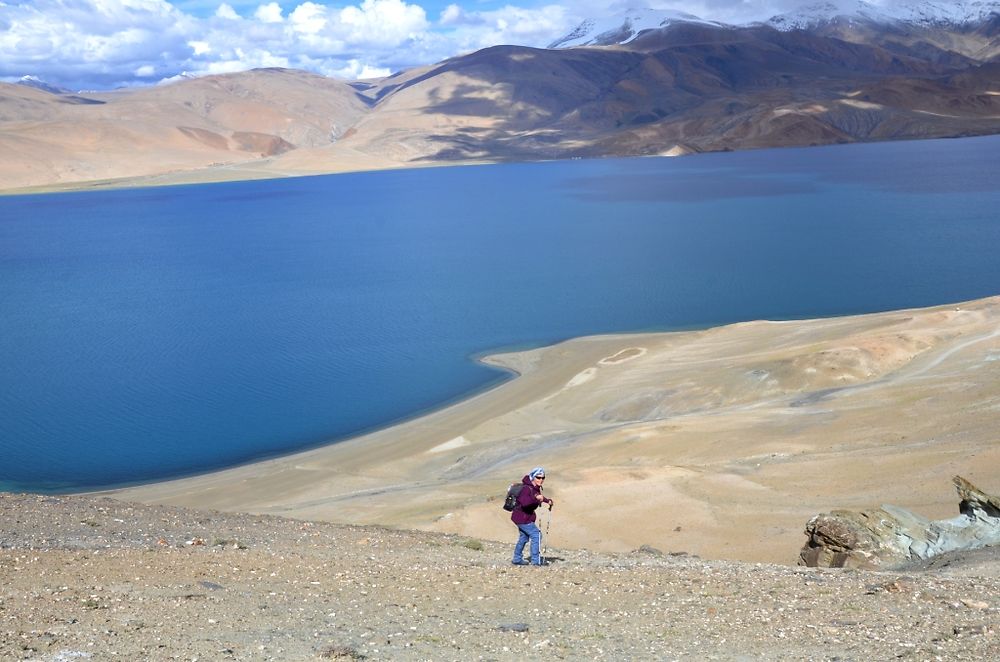 Randonnée lac tsomoriri