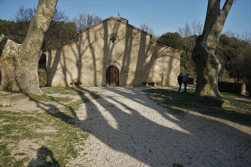 Eglise (de la fin) du film Jean de Florette