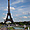 La Tour Eiffel depuis les jardins du Trocadéro