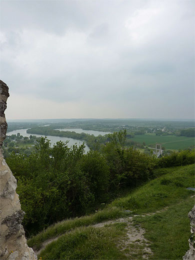 La Seine depuis le château La Seine depuis le château