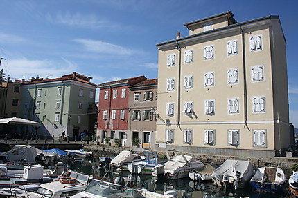 Le petit port de plaisance de Muggia