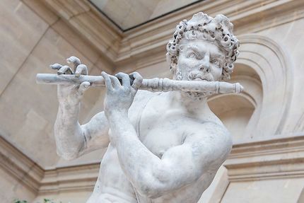 Le Louvre, berger flûteur