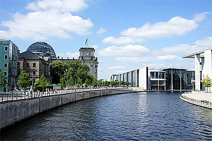Balade derrière le Reichstag