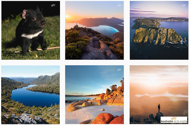 Dcouvrez la Tasmanie sur Instagram