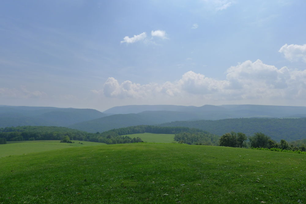 Laurel Highlands vus depuis Kentuck Knob