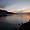 Coucher de soleil sur le Lac Léman