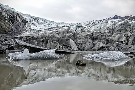 Flaajokull Glacier