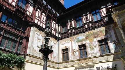 Château Peleş à Sinaia, Roumanie, détails