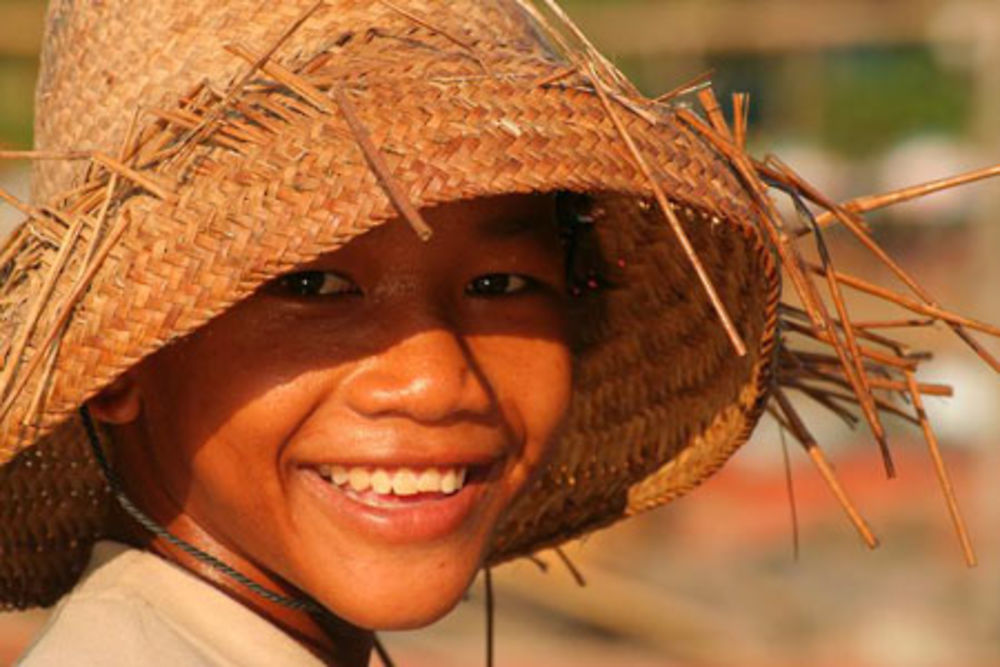 Sourire de pêcheur