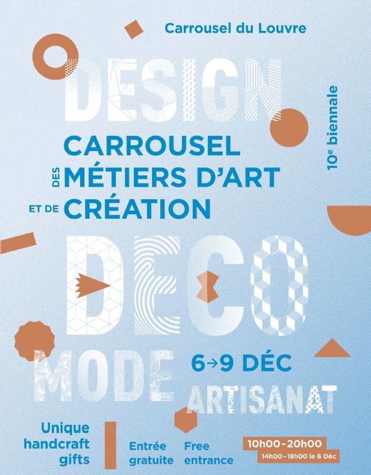 Carrousel des métiers d'art et de création au Carrousel du Louvre